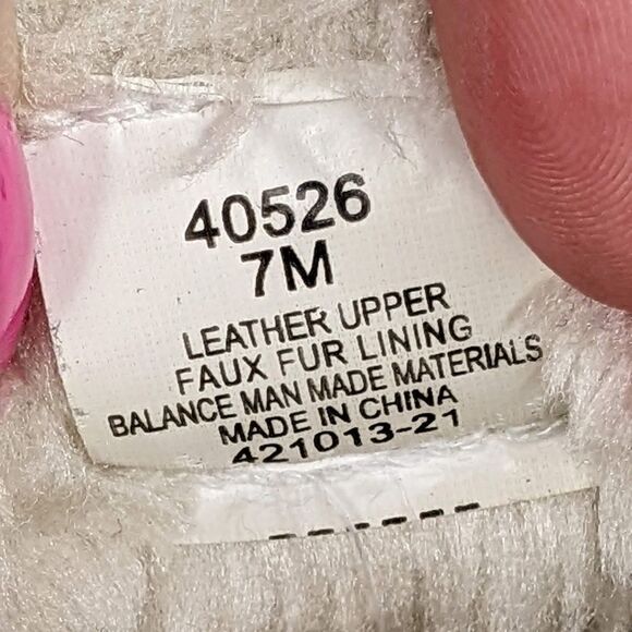 Minnetonka Rose Pink Suede Faux Fur Slipper - Picture 8 of 9